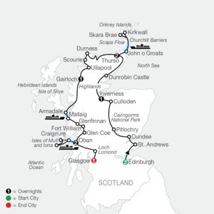 Scotland map